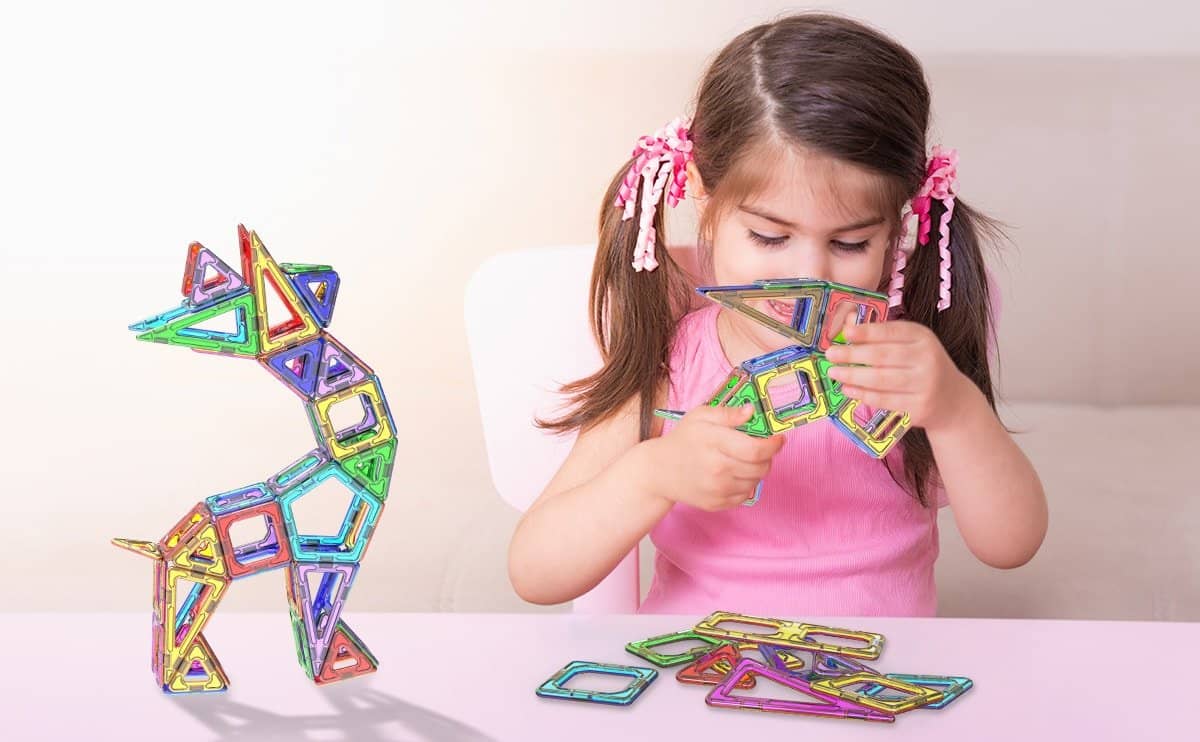 Magnetic toys come in various shapes, sizes, and forms