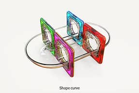magnetic building block toy