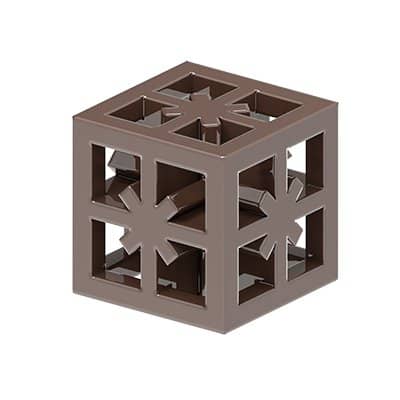 Chocolate Cubic Bricks for Modern Motor Toys