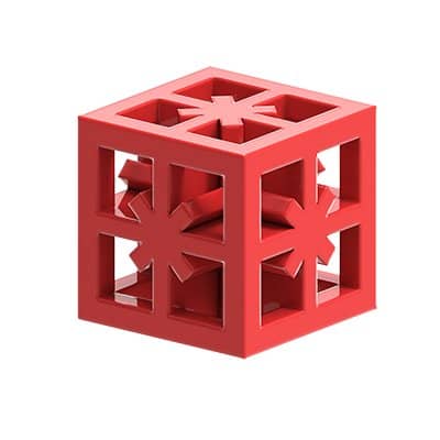 Uses of Red Cubic Bricks in Vehicle Building Toys