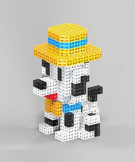 Puppy Toys for Kids, Made from Magic Bricks
