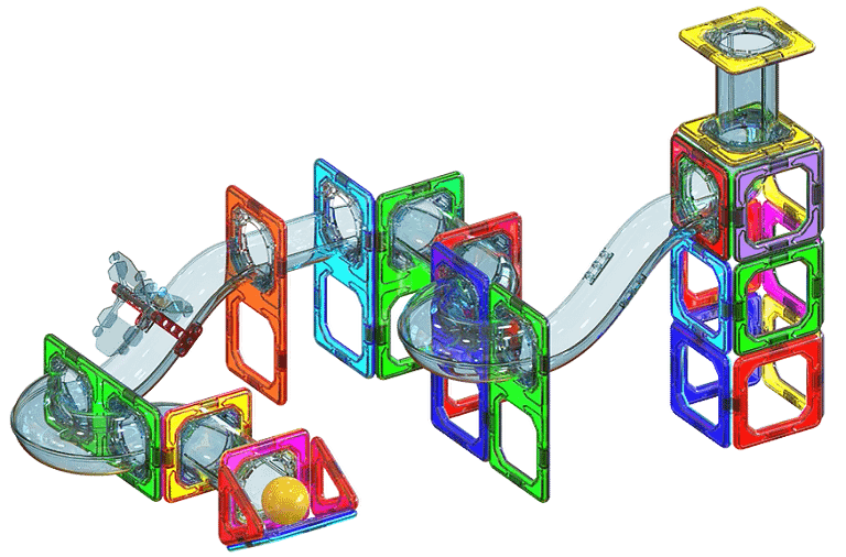 Magnetic Building Blocks Toy: A Perfect Blend of Magnetic Tiles and Magic Bricks