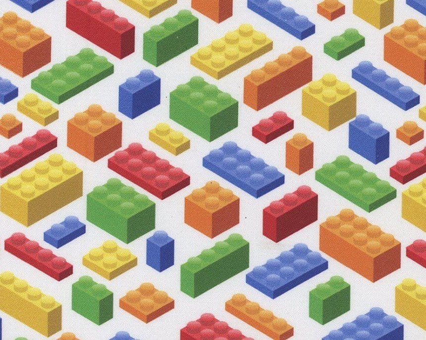 Foam blocks made from cotton fabric