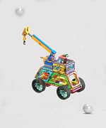 The Crane Toy: Combining Traditional Bricks and Magnetic Innovation