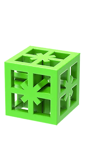 The 16mm × 16mm cubic magic brick is a versatile building block