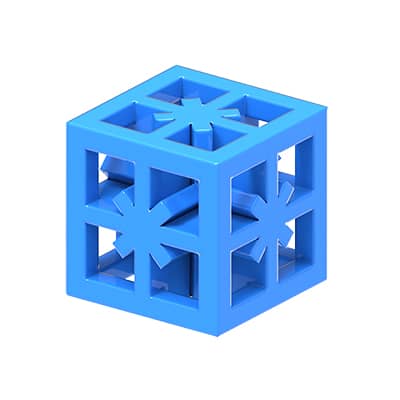 Blue Cubic Bricks: A Colorful Addition to Toy Building